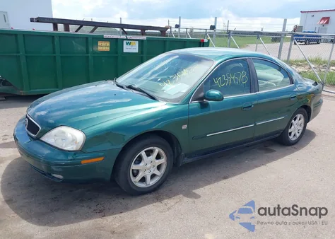 2000 Mercury Sable Ls Premium z USA, uszkodzony, nr VIN 1MEFM55S4YA648211